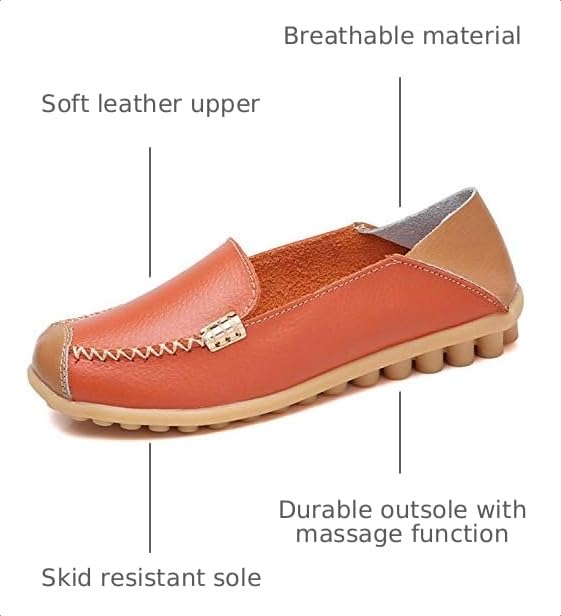 Image of VenusCelia Women's Walking on Clouds Flat Loafer