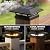 SIEDiNLAR 4x4 Solar Post Cap Lights 16 LEDs 2 Modes 3.5x3.5 4x4 Wooden Vinyl Post Light Waterproof Outdoor for Deck Fence Patio Garden Decor, Warm/Cool White (6 Pack, Black)