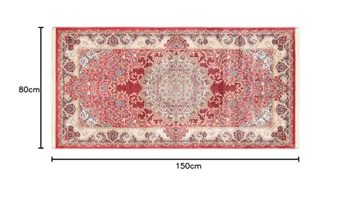 Tapis Matese rose crée une descente de lit douce - 4