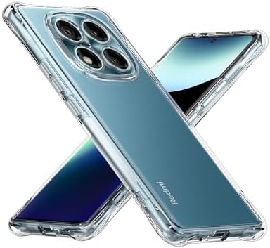 Coque Antichoc Transparente Mayaxess Pour Xiaomi Redmi Note 14 4G - Protection Renforcée Aux Coins