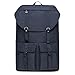 Produktbild KAUKKO Vintage Unisex Rucksack Studenten 17 Zoll Backpack für 14" Notebook Lässiger Alltagstasche,45cm, 20L
