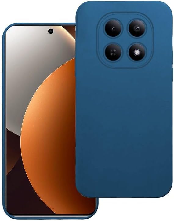 Cool Silicone Case for Xiaomi Redmi Note 15 Pro 5G (Blue)