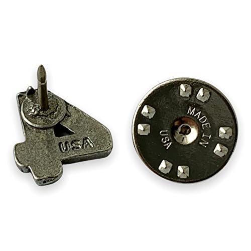 Image of Number 4 Four Lapel Pin by StockPins