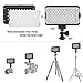 RGB Portable LED Video Light Panel, 3300K-5600K On-Camera Photography Lighting Kit for Studio YouTube Portrait