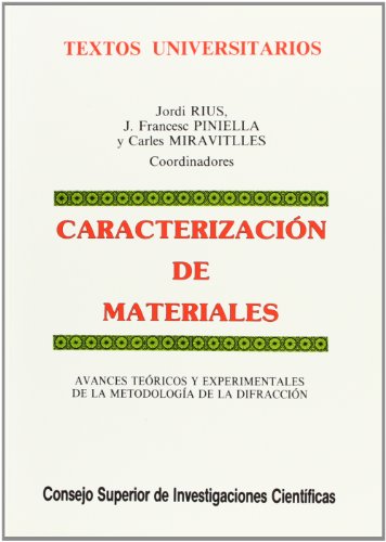 Portada de Caracterización de materiales