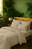 Genérico Juego de Sabanas King Size Savannah Microfibra 100%, Sábanas King Size 4 Piezas con Fundas Almohadas, Ropa de...