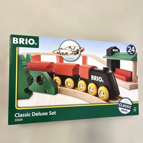 ブリオ クラシックDXレールセット 33424 (鉄道おもちゃ) 価格比較