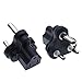 Swaziland Lesotho South Africa SANS164-1 Travel Power Plug Adapter Accepts NEMA 5-15R - ETL Certified - Industrial Grade(IG-10L)
