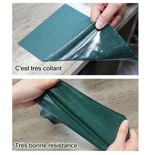 Ruban adhésif gazon artificiel pour fixer les tapis de terrasse