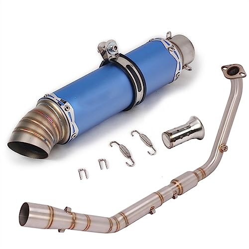 Escape para motocicleta con DB Killer regulable para tubo de enlace de Yamaha MT15 y R15 V3 2