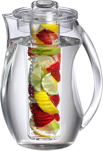 Comparison: Best Fruit Infuser Pitcher 4 Prodyne Fruit Infusion Flavor Pitcher, Clear, 93 oz.