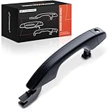 A-Premium Front Left Driver Side Exterior Door Handle with Keyhole Compatible with Honda Accord 2018 2019 2020 2021 2022, Primed Black