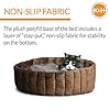 KH-Pet-Products-Lazy-Cup-Machine-Washable-Pet-Bed-For-Cats-or-Dogs-Large-20-Inches Large Pet Beds - Comfortable and Spacious Beds for Your Furry Friend.