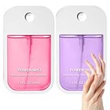 2pcs Mist Hydrating Hand San/itizer Spray for Adults,Power Mist Hand Saniti/ser Mini for Travel,Ha/nd Saniti/ser Mini,Spray Ha/nd San/itiser,Small Han/d Sanitiser(Lavender,Strawberry)