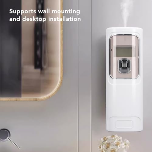Difusor aromático eléctrico con pantalla LCD y atomizador miniatura 2