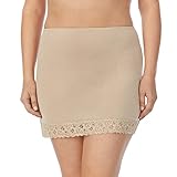 Jones NY Women's Silky Touch 16 Anti-Cling Above Knee Half Slip, Nude, S