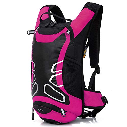 Bbye Mochila Bolsa De Montar Hombres Mujeres Al Aire Libre Cross Country Running Rosa