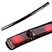 Shijian Black & Red?Interphase Replacement Wooden Saya for Samurai Katana Swords