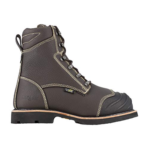 Image of Iron Age Men's Forgefighter Safety Toe 10 inch Heat Resistant Work Boot With Poron Xrd Internal Met Guard