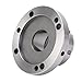 ER40 Collet Lathe Chuck Carbon Steel Compact Replacement 100mm Diameter Carbon Steel Clamping Collet Holder for Lathe CNC Milling Machine