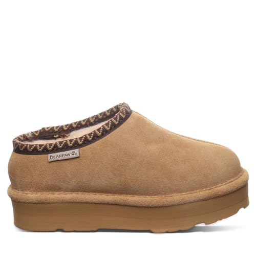 Bearpaw Martis Youth Youths Cozy Iced Coffee Solid - 3 M US Little Kid Medium