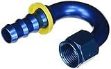 Fragola (218010) #10 180° Push Lock Hose Fitting