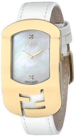 フェンディ Fendi Women's F300434541D1 Chameleon Analog Display Quartz White Watch 女性 レディース 腕時計 【並行輸入品】