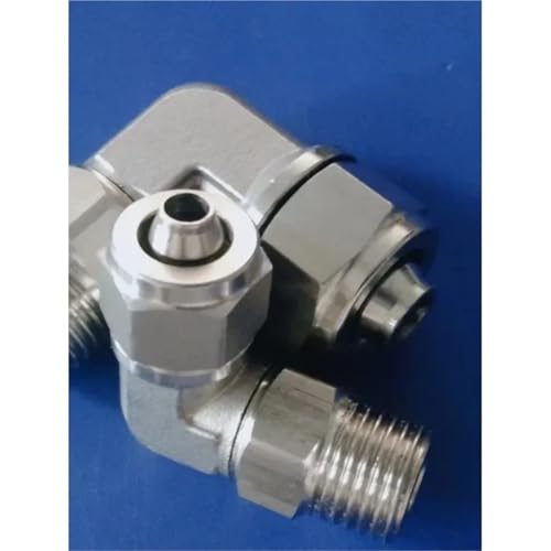 Codo giratorio 360 de acero inoxidable 304, conector macho de máxima durabilidad 6