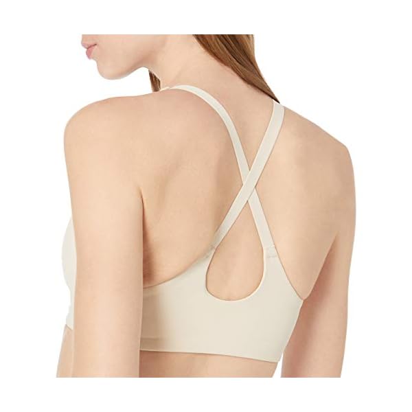 Amazon Essentials Women's Brushed MIRCOFIBER Wirefree Bra, Beige, 32B