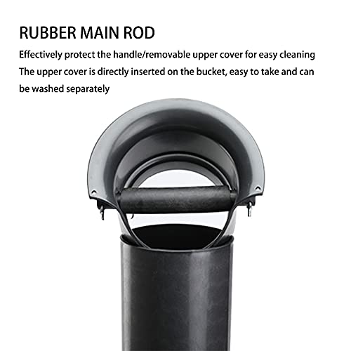 AIZYR Floor-Standing Espresso Knock Box for Grounds, Commercial Coffee Waste Bin for Cafés, Bars & Home Kitchens - Image 6