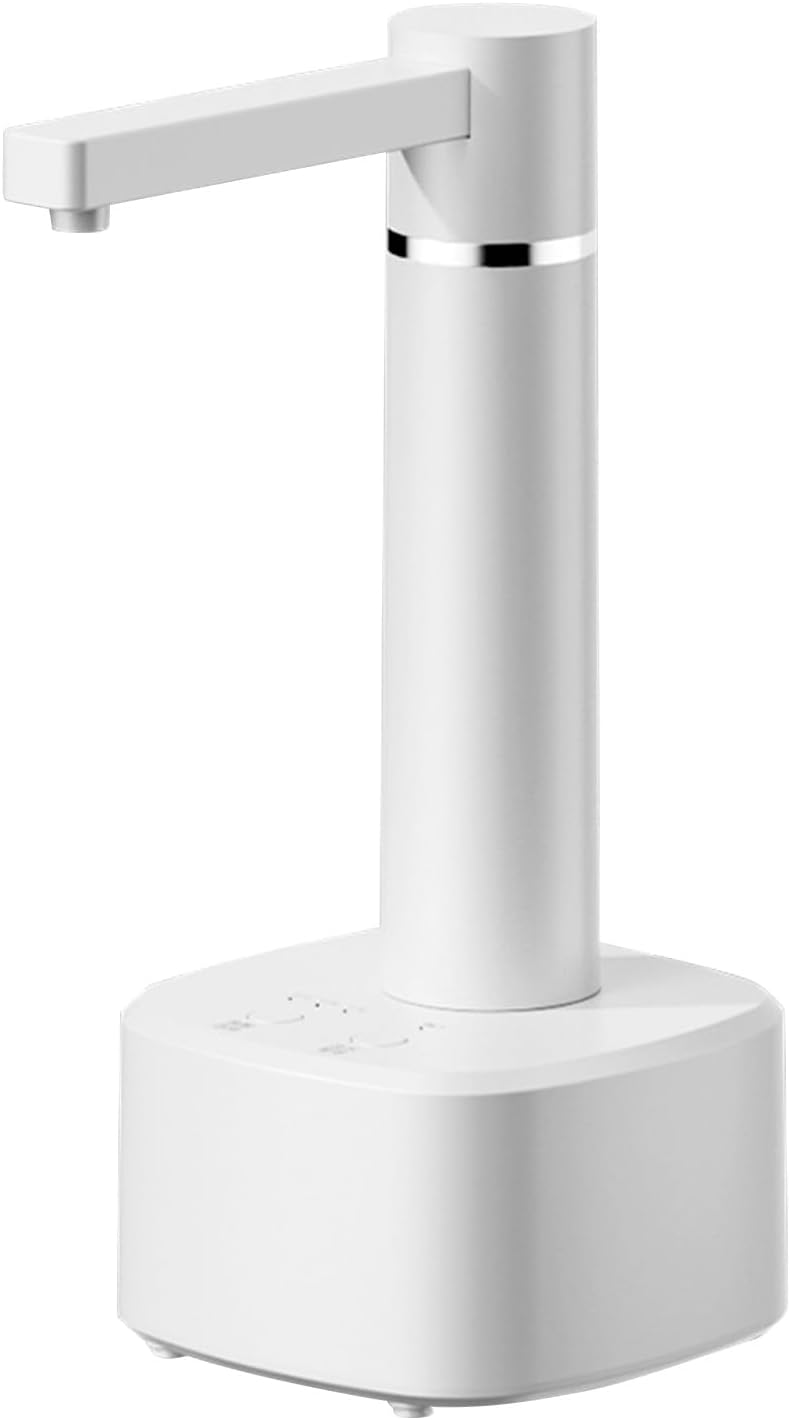 Electric Water Dispenser, Desktop Water Dispenser Highly Efficient Lightweight Compact for Home (White)