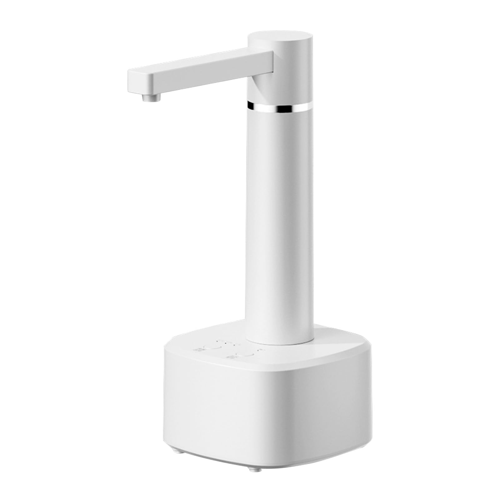 Dispensador de Botellas de Agua de Escritorio, dispensador de Agua automático, Jarra para Beber Recargable por USB, Bomba de Botella, encimera para Cocina casera (Blanca)