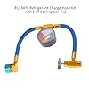 BOOMBOOST R1234YF Refrigerant Charge Hose Kit with Charging Hose and Gauges, 1/2'' LH Self-Sealing Can Tap Opener and R1234YF Low Side Quick Coupler, for Air Condition Refrigerant System #1