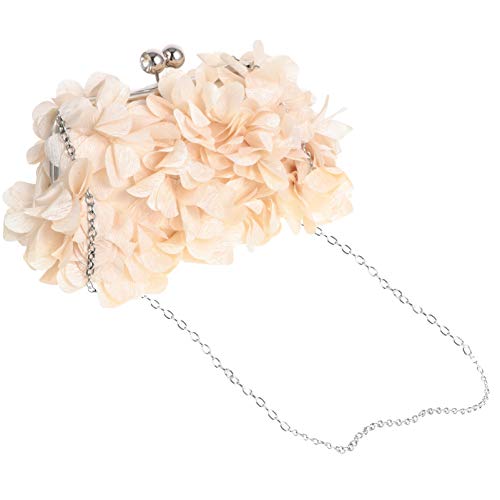 1pc Party Bag Evening Banquet Bag Satin Clutch Evening Bag Party Bags Lady Clutch Bag Floral Clutch Purses Women Clutch Purse Evening Party Bag Flowers Miss Nightclub