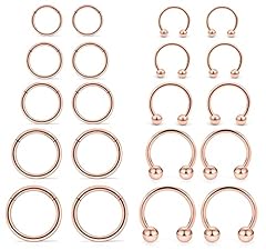 20pcs,16g,rose gold