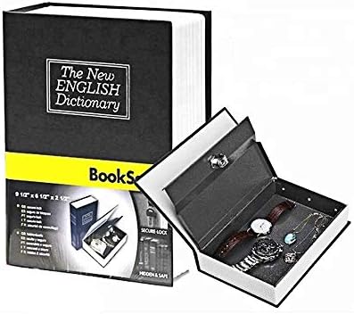 Diversion Book Safe, Dictionary Book Secret Safe Security Box,Dictionary Diversion Combination Safe Lock Box For Home Jewelry(Paris tower