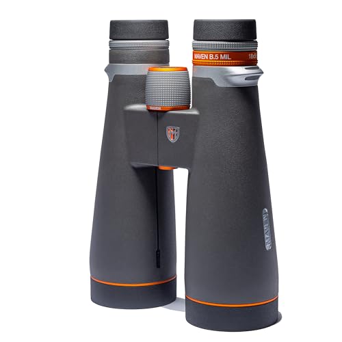 Binoculares Maven B.5 56mm con retícula MOA gris naranja miniatura 1