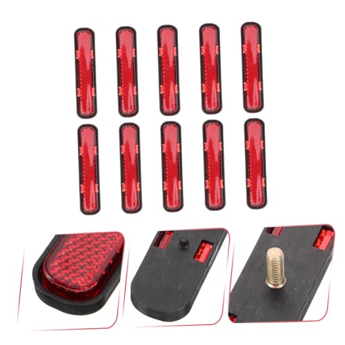 Reflectores de seguridad reflectantes para vehículos x10 miniatura 6