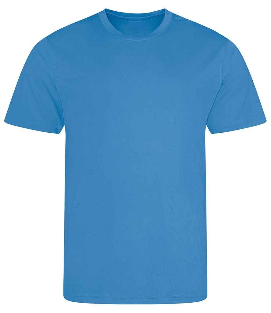 NGWorld Men's Relaxed Fit Crew Neck High Performing Cool T-Shirt - Cornflower - M