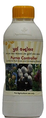 Purna Controller Liquid Bio Fertilizer Plant Nutrient Garden Plants 100% Organic 1 LTR