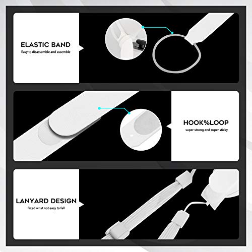 image for (1 Pair) Orzero Adjustable Hand Grip Straps Accessories for Quest 2 VR