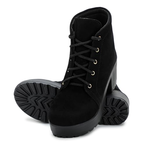 Image of black boots for women
