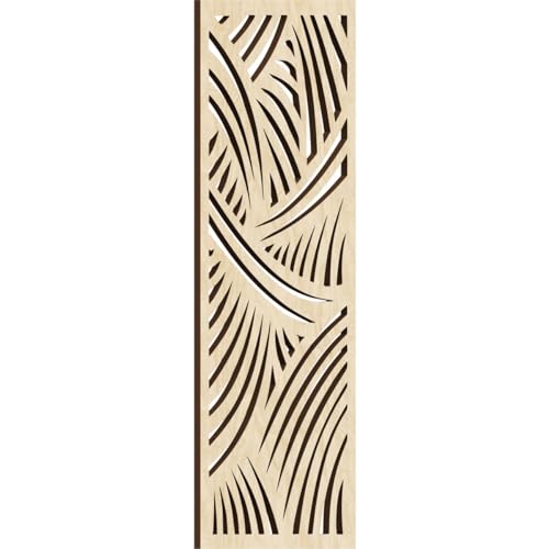 Image of 11 3 /8 inchW x 29 3 /8 inchH x 3 /8 inchT Chester Decorative Fretwork Wood Wall Panels, Birch