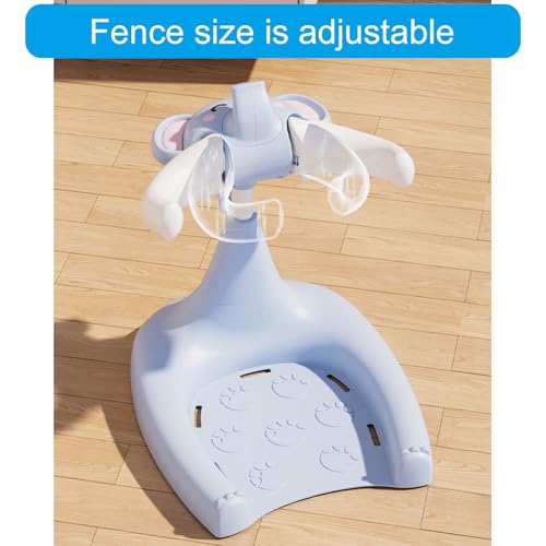Support de bain bébé debout éléphant réglable avec base antidérapante - 7
