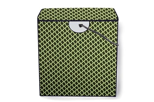 Image of Stylista Polyester Washing Machine Cover Compatible for Godrej 9 KG Semi-Automatic Top Loading WSEDGEPRO905.0PPB3WNRD, Check Military