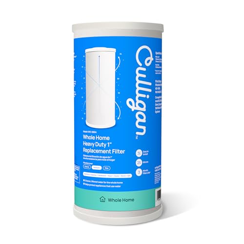 Culligan RFC-BBSA 25 Micron Whole House Water Filter for Sediment, 10