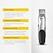 Wahl Groomsman Rechargeable Beard Trimmer, Gifts for Him, Beard Trimmers for Men, Stubble Trimmer, Male Grooming Set, Cordless Beard Trimmer, Beard Care Kit