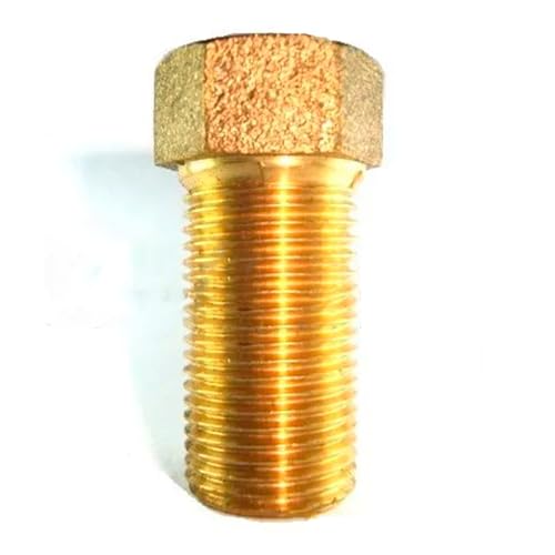 Kit 10 Prolongador 1/2 NPT União mangueira Flexível Cobre Gás Botijão