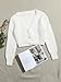 GORGLITTER Women's Cropped Cardigan Sweater Light Weight Fuzzy Old Money Button Up Chunky Long Sleeve Crop Cardigan White Large