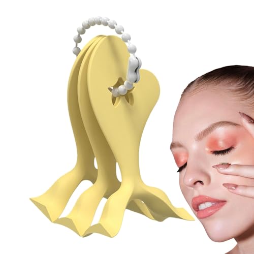 Herramienta de delineador de ojos, plantilla de maquillaje de 3 piezas, guía de contorno de ojos para principiantes, aplicador de pestañas, delineador de ojos para citas, negocios, viajes, actuaciones